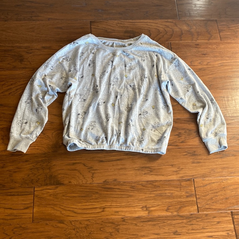 Peanuts Snoopy pajamas top